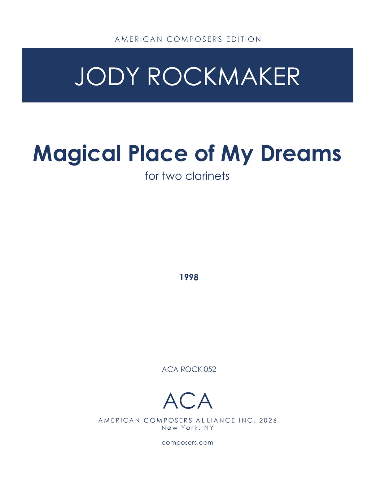 Rockmaker: Magical Place of My Dreams