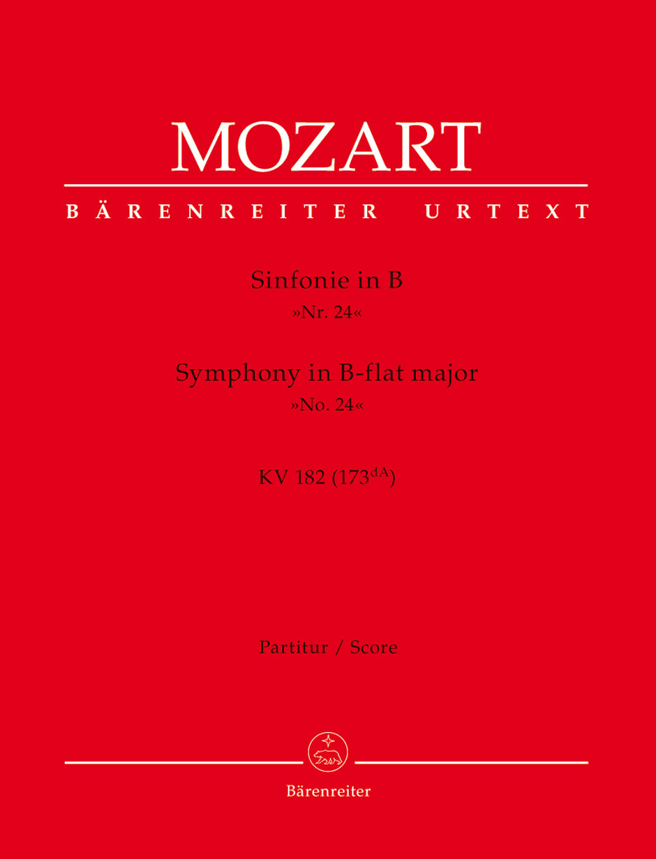 Mozart: Symphony No. 24 in B-flat Major, K. 182 (173dA)