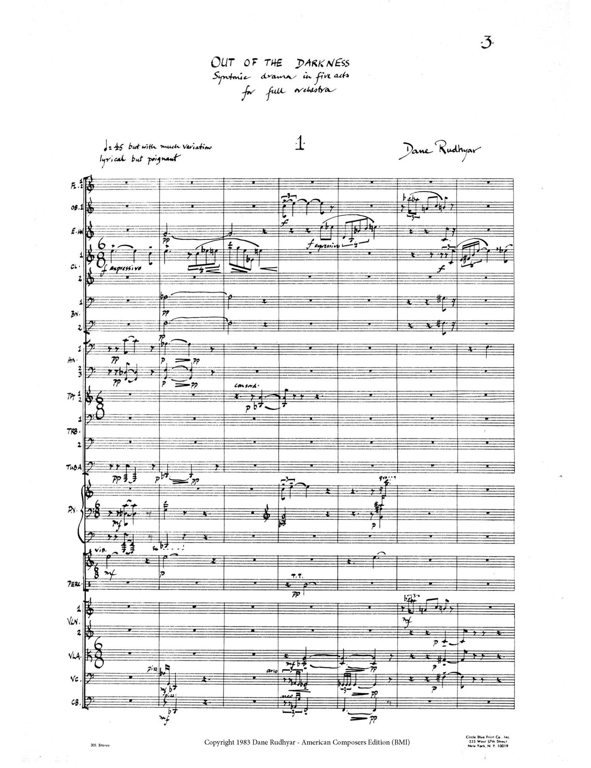 Rudhyar: Out of The Darkness