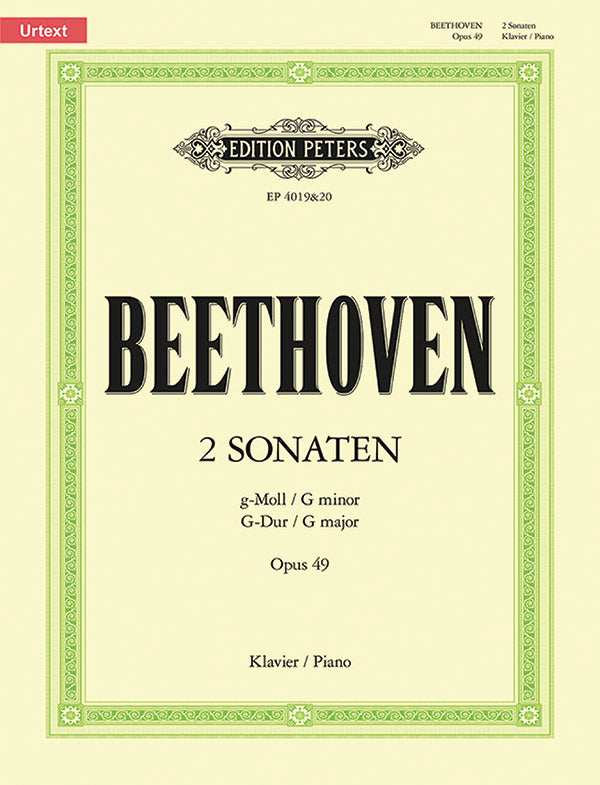 Beethoven: Piano Sonatas, Op. 49