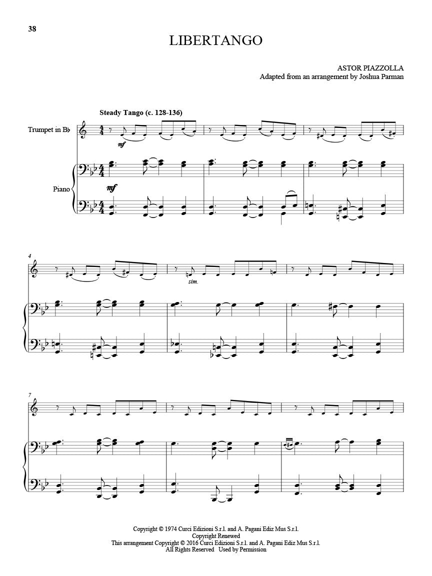 Piazzolla: 25 Tangos (arr. for trumpet & piano)