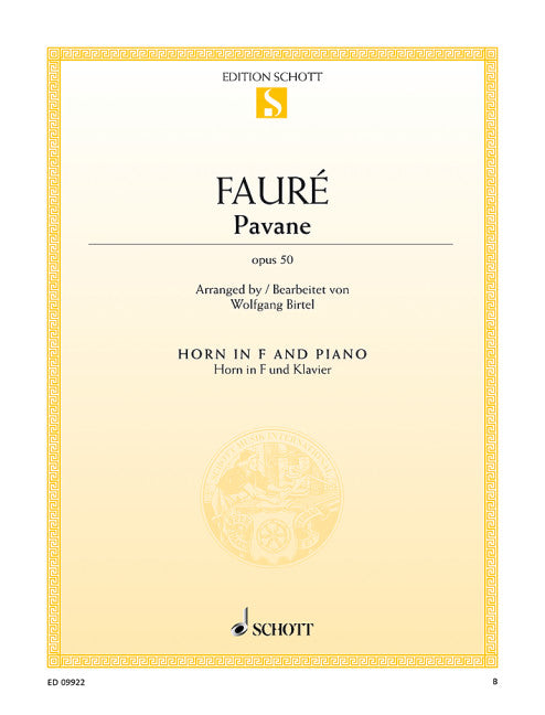 Fauré: Pavane, Op. 50 (arr. for horn & piano)