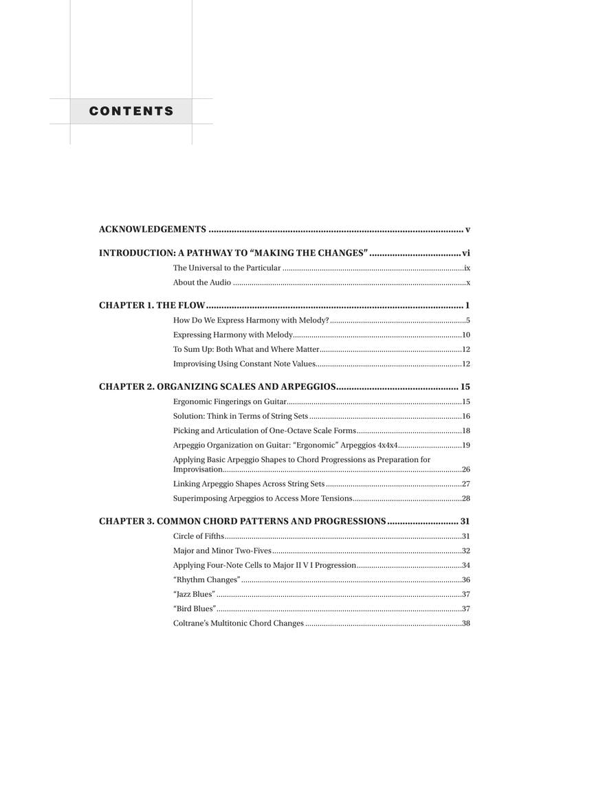 Jazz Guitar Improvisation Strategies