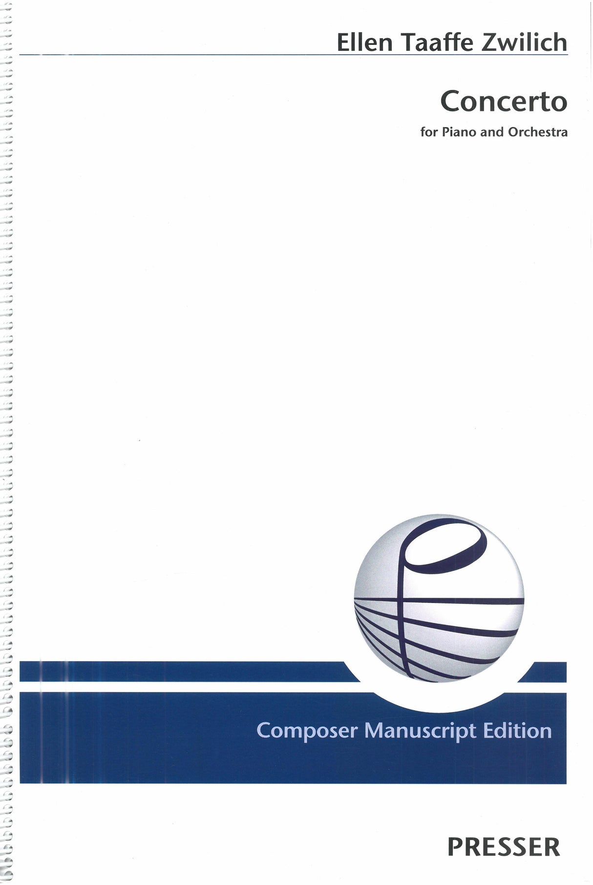 Zwilich: Piano Concerto