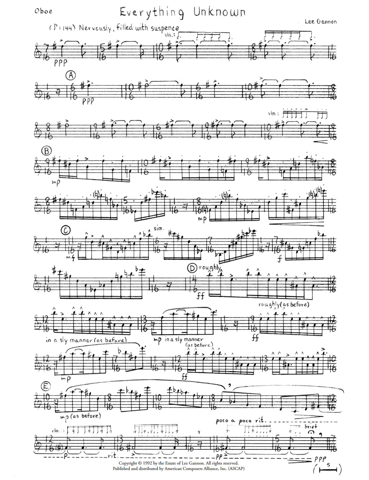 Gannon: Everything Unknown