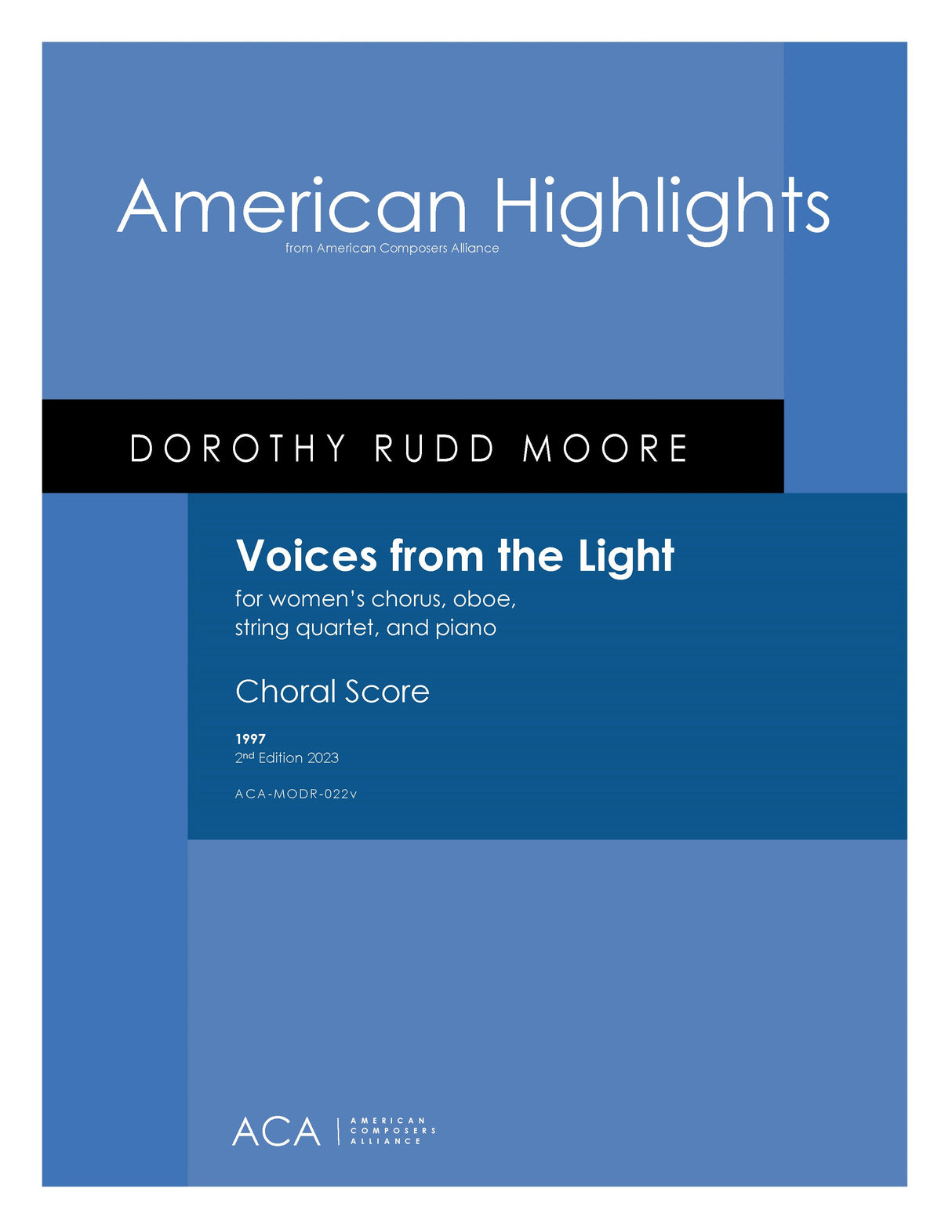 D.R. Moore: Voices from the Light