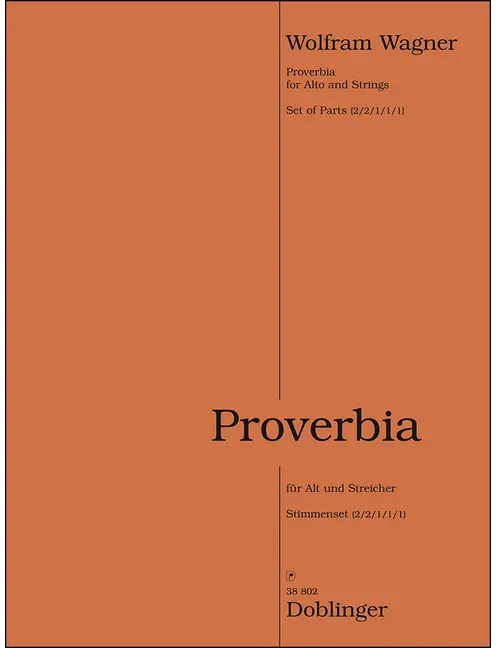 W. Wagner: Proverbia