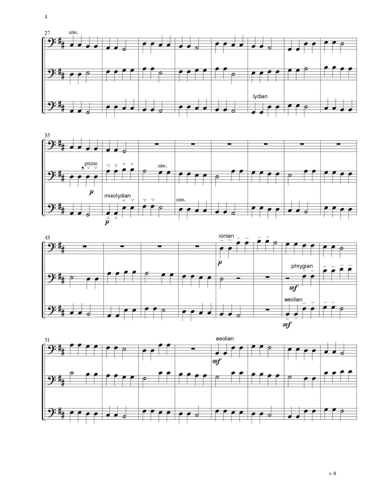 Flaherty: Canon á la Mode