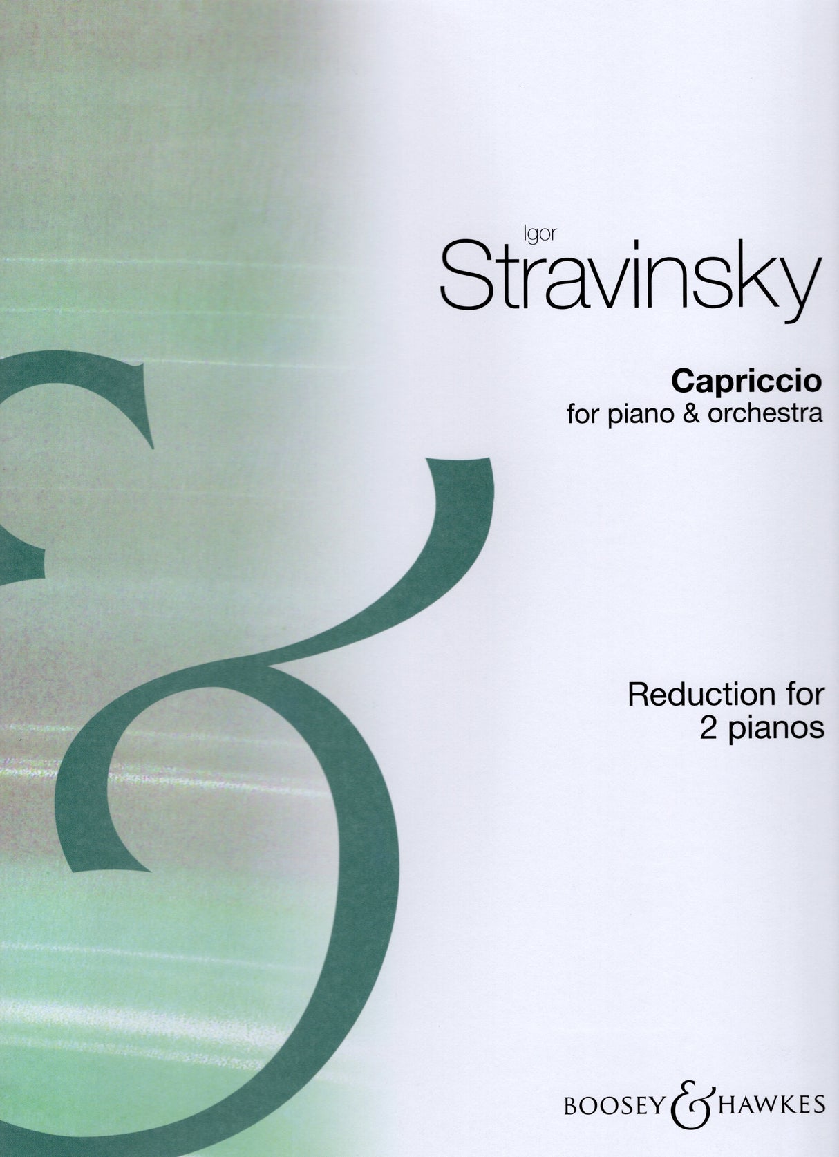 Stravinsky: Capriccio