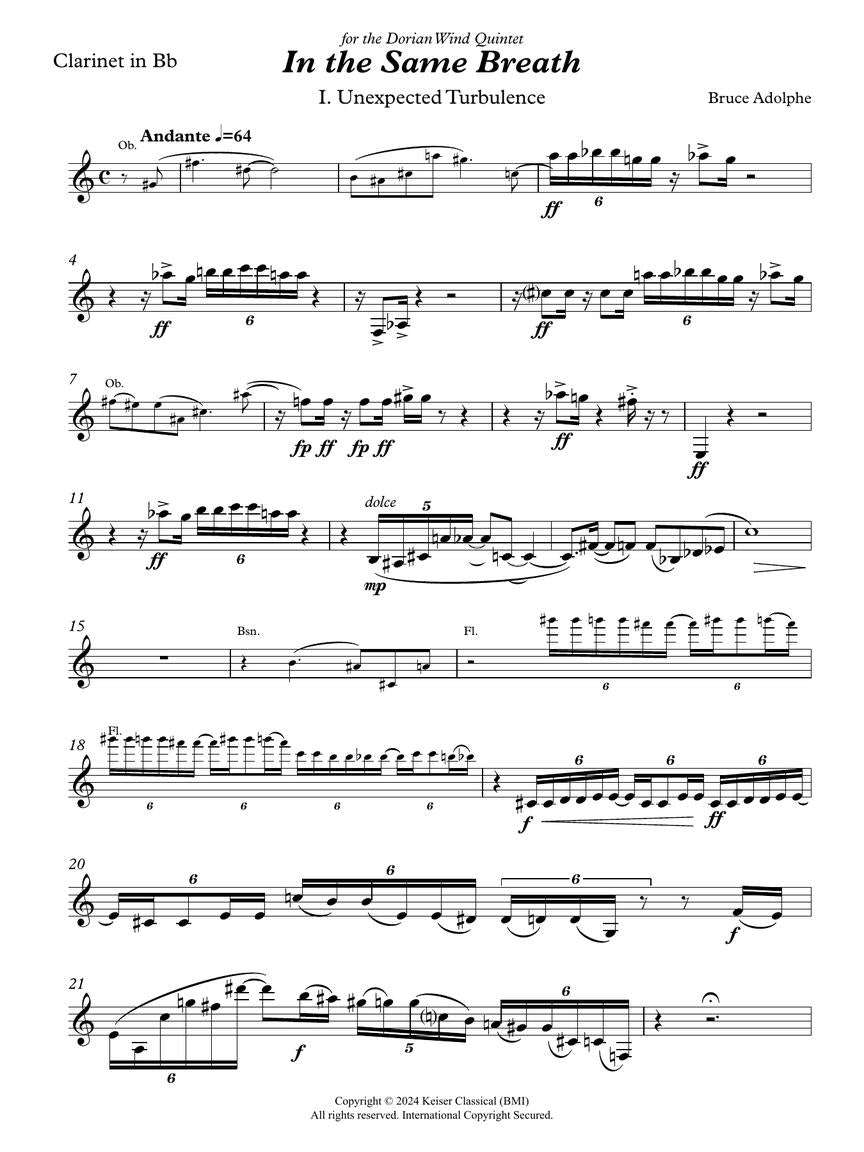 Adolphe: In The Same Breath