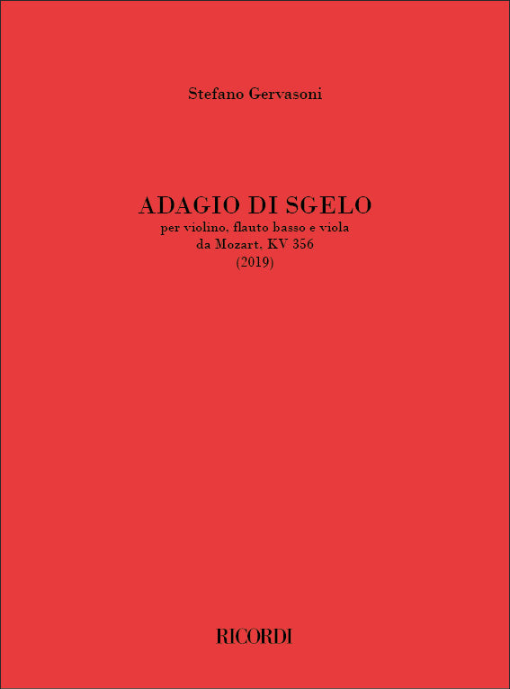 Gervasoni: Adagio Di Sgelo