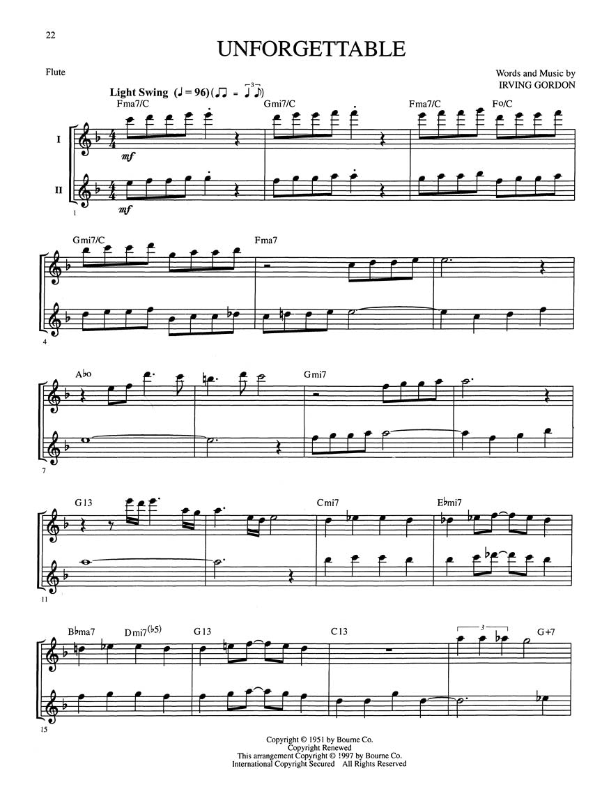 Great Jazz Duets - Flute