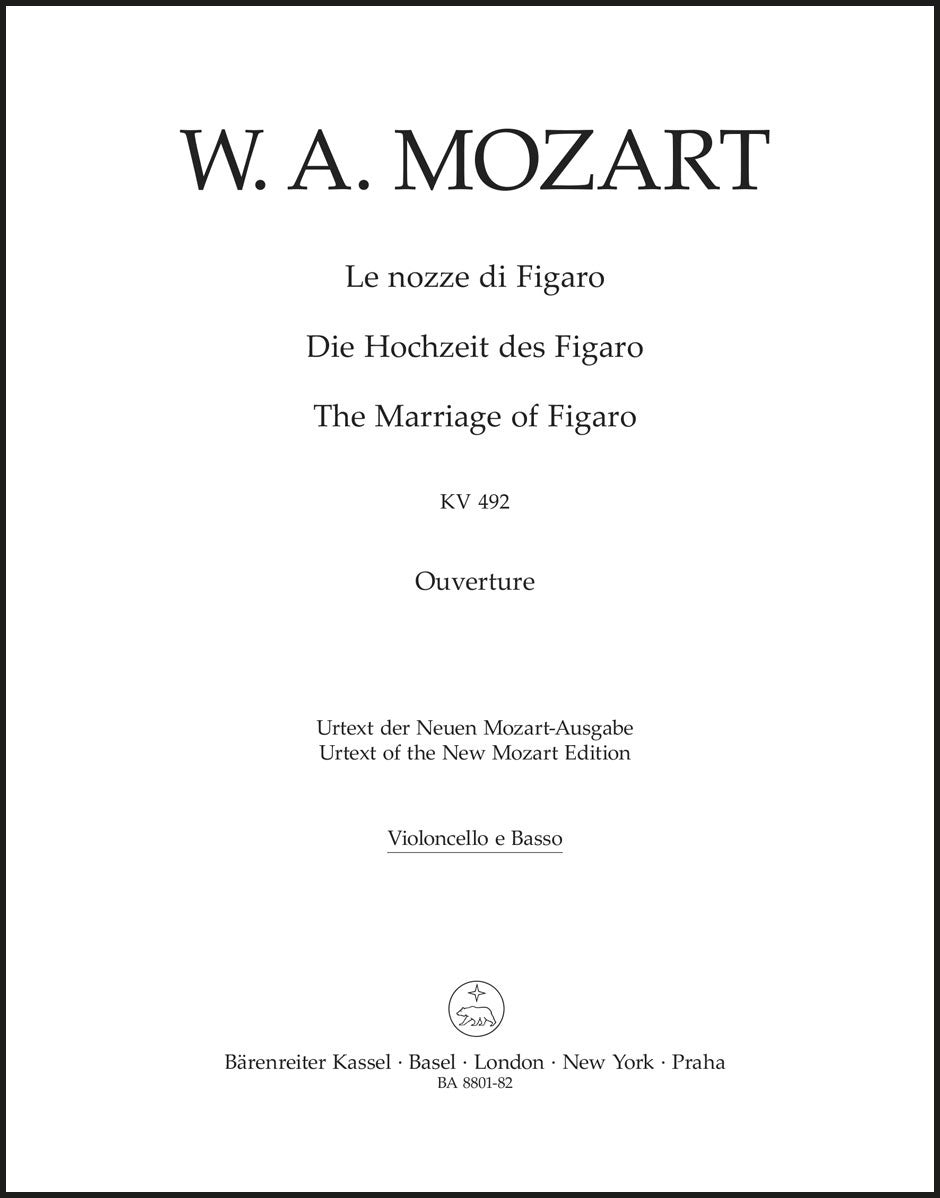Mozart: Overture to The Marriage of Figaro, K. 492