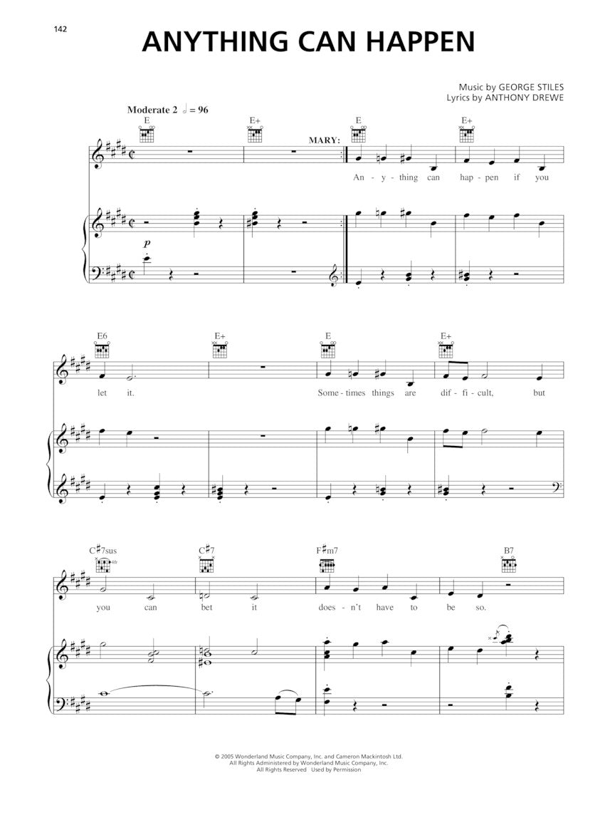 Mary Poppins - Selections from the Broadway Musical