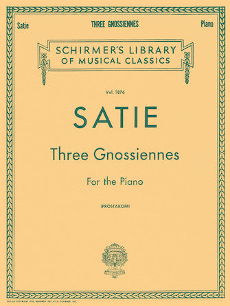 Satie: 3 Gnossiennes