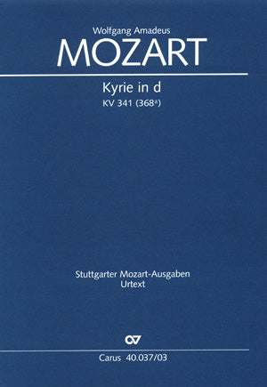Mozart: Kyrie in D Minor, K. 341 (368a)