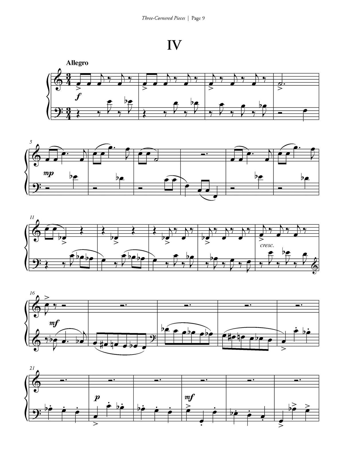 Gideon: Three-Cornered Pieces for Young Musicians