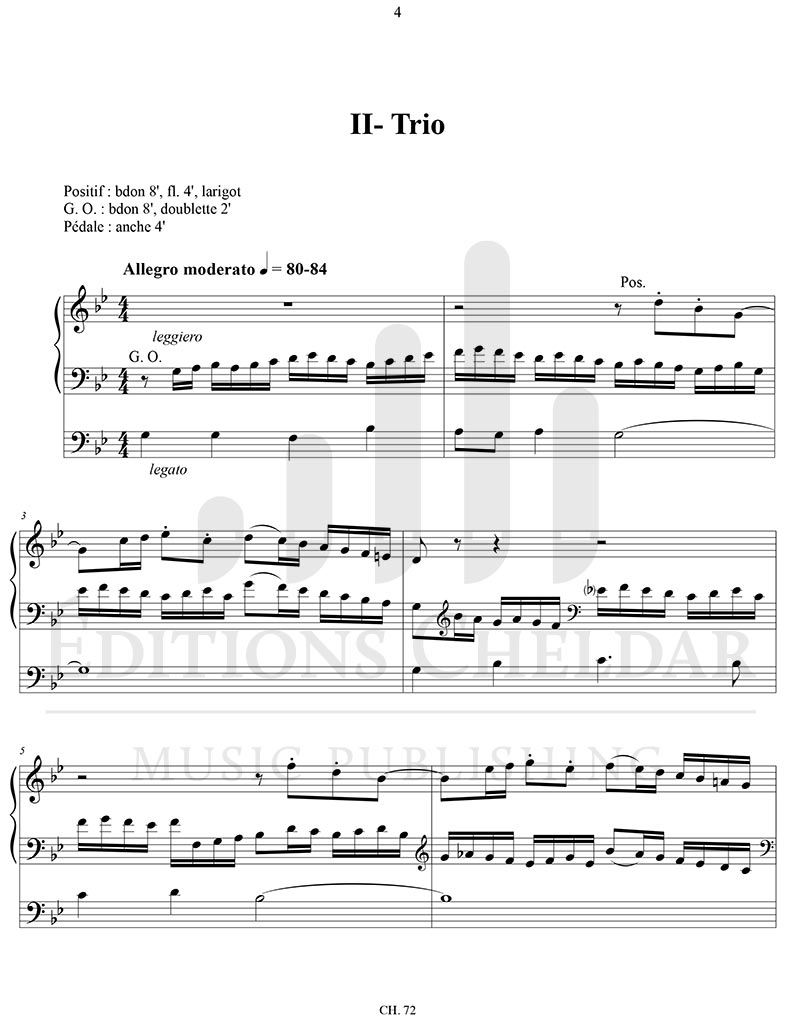 Bédard: Variations on the Choral "Nun komm, der Heiden Heiland"