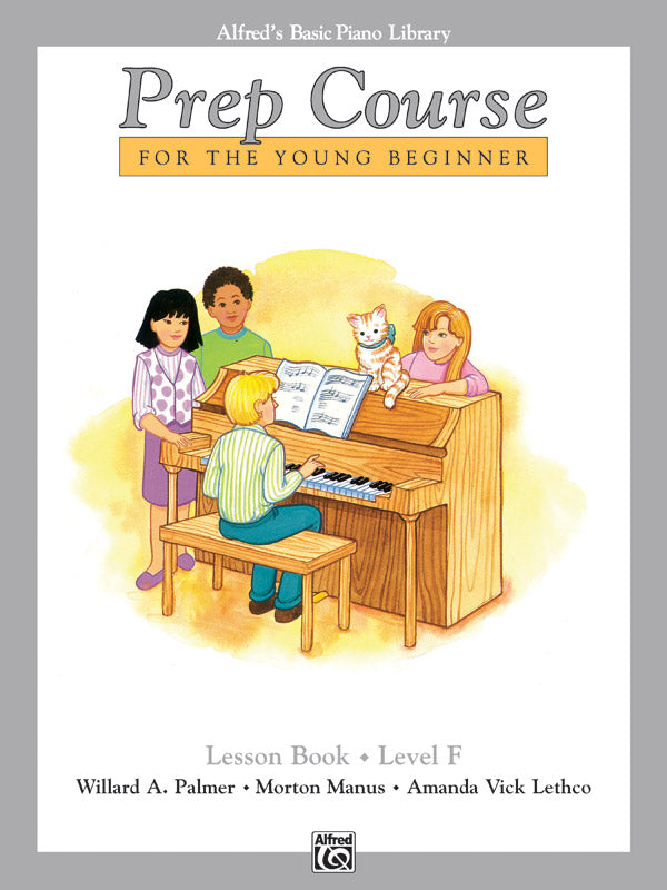 Alfred's Basic Piano Prep Course - Lesson Book F