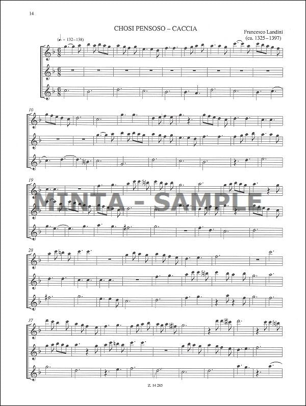 Chamber Music for 3 Treble Recorders