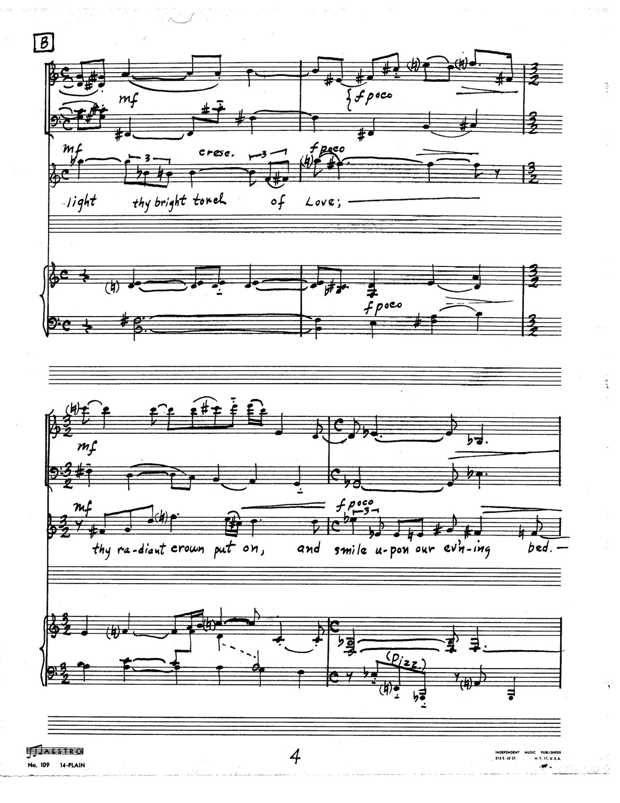 Kay: Triptych on Texts of Blake