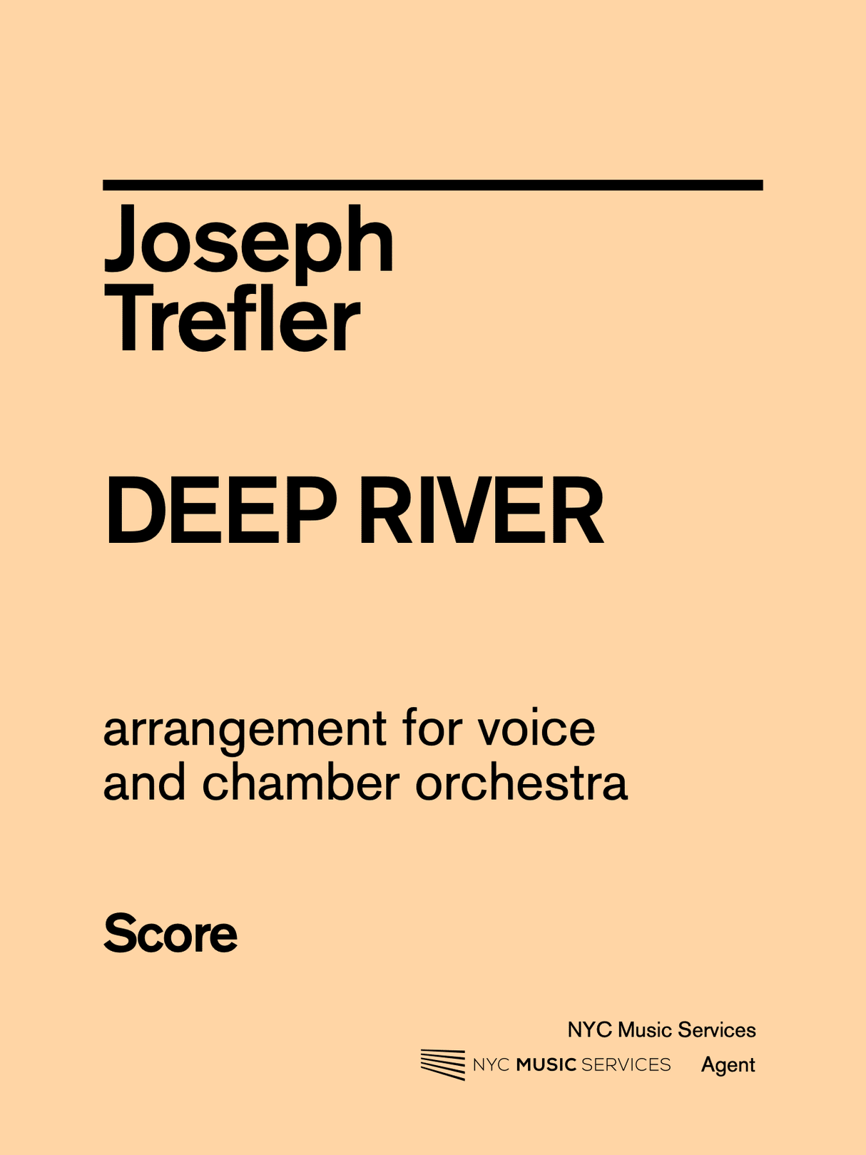 Deep River (arr. for voice and chamber orchestra)