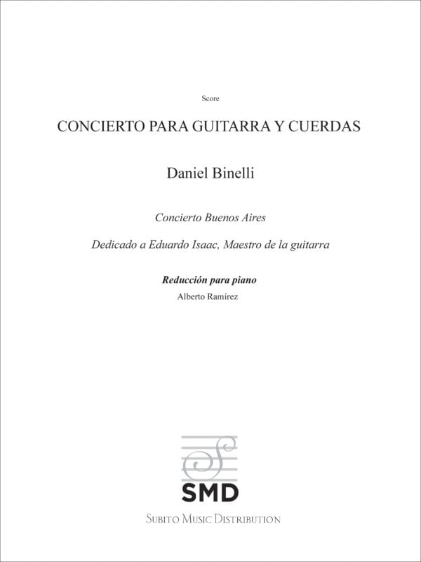 Binelli: Guitar Concerto "Buenos Aires"