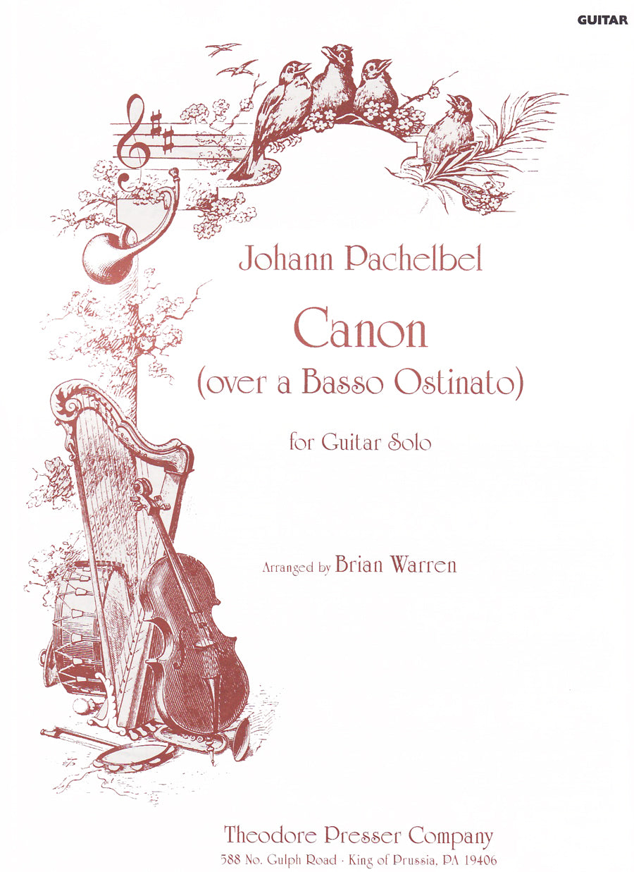 Pachelbel: Canon in D Major (arr. for guitar)