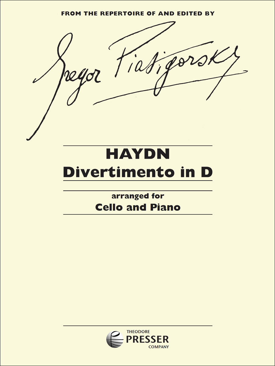 Haydn-Piatigorsky: Divertimento in D Major