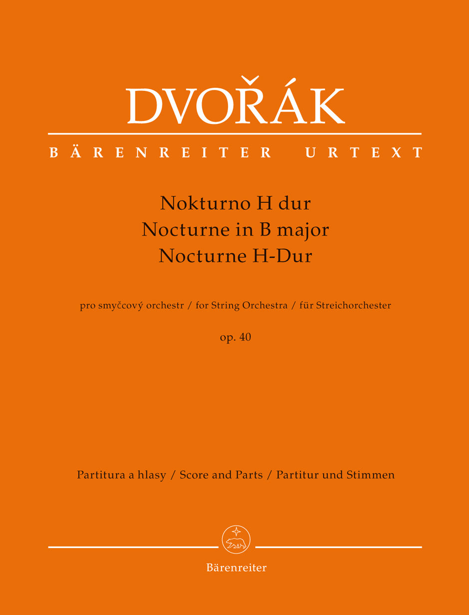 Dvořák: Nocturne in B Major, B. 47, Op. 40