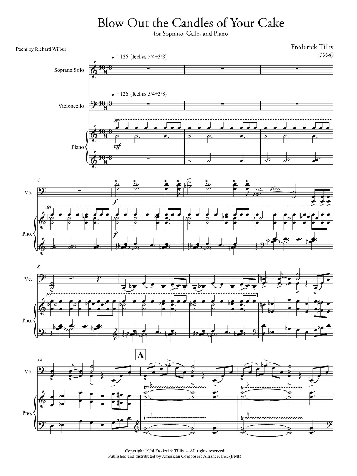 Tillis: Blow Out the Candles of Your Cake