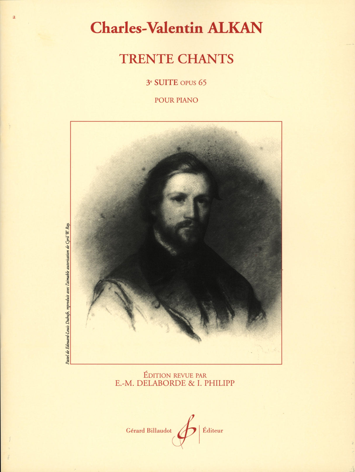 Alkan: Troisième recueil de chants, Op. 65