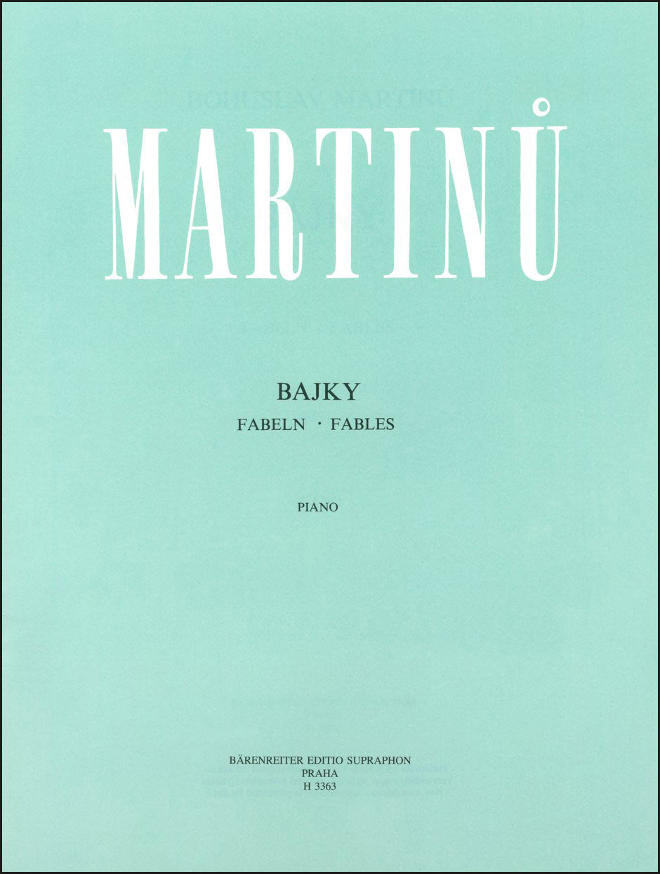 Martinů: Fables (Bajky)