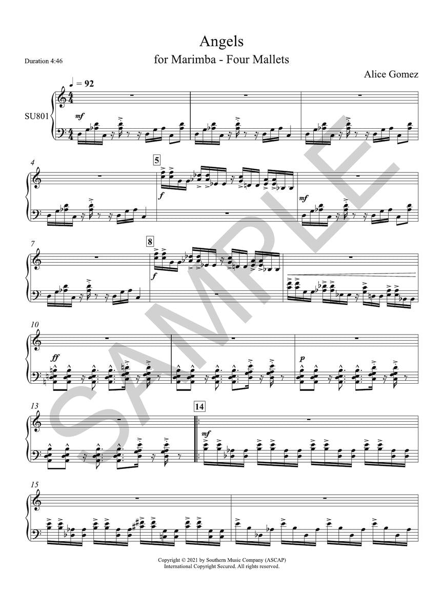 Gomez: Angels for Marimba