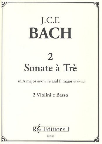 Bach: 2 Sonata a tre per 2 violini