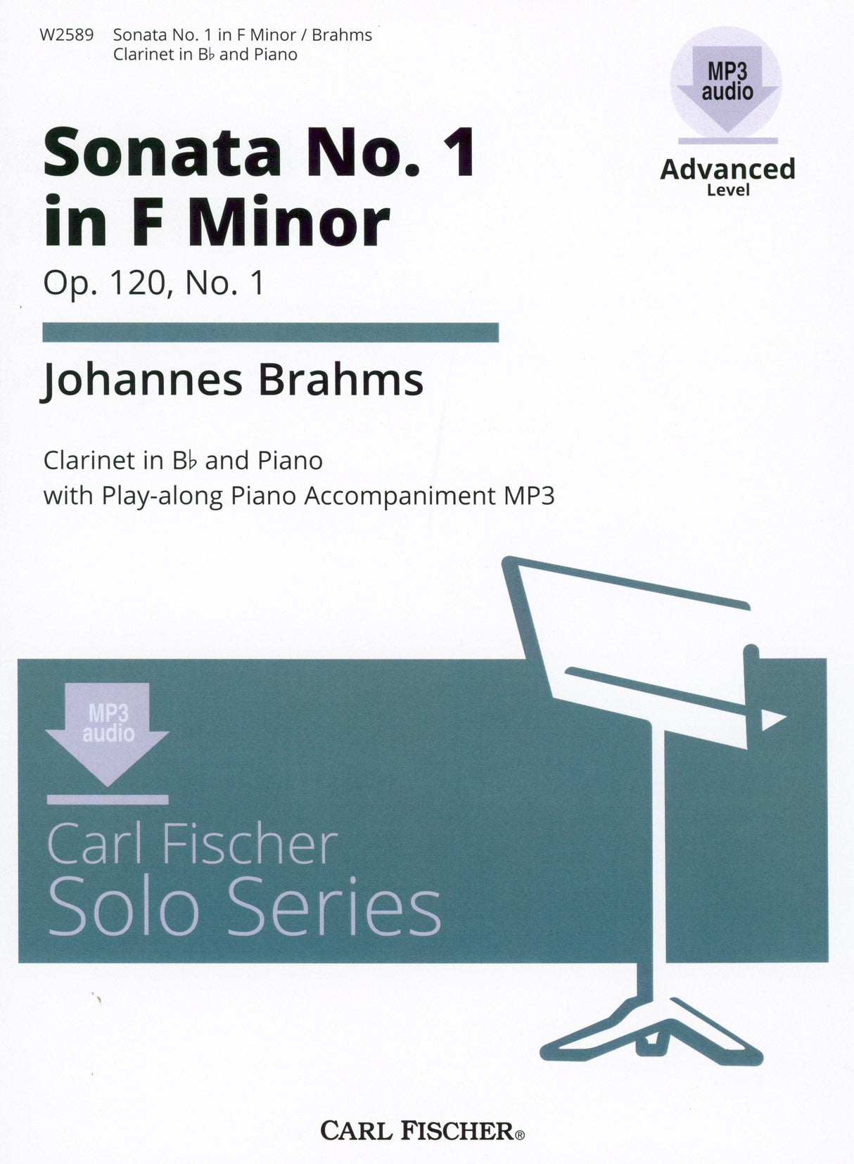 Brahms: Clarinet Sonata in F Minor, Op. 120, No. 1