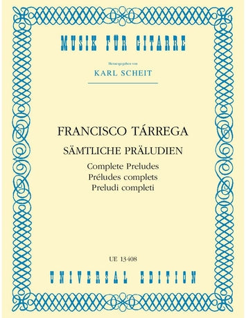 Tárrega: Complete Preludes