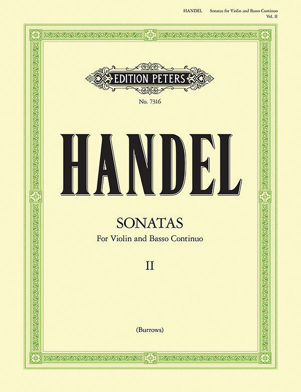 Handel: Violin Sonatas - Volume 2