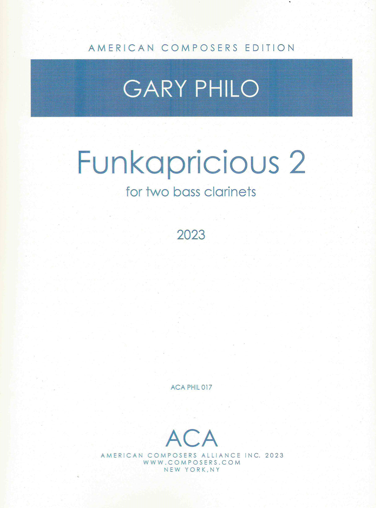 Philo: Funkapricious 2