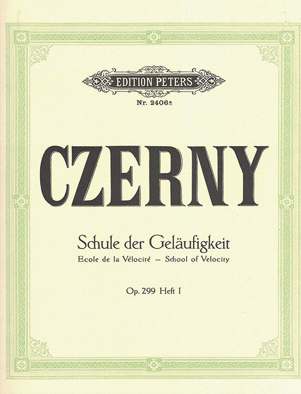 Czerny: School of Velocity, Op. 299
