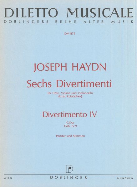 Haydn: Divertimento in G Major, Hob. IV:9