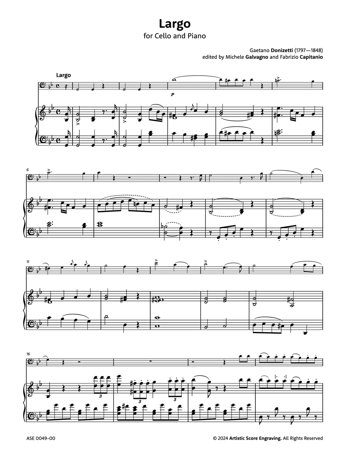 Donizetti: Largo