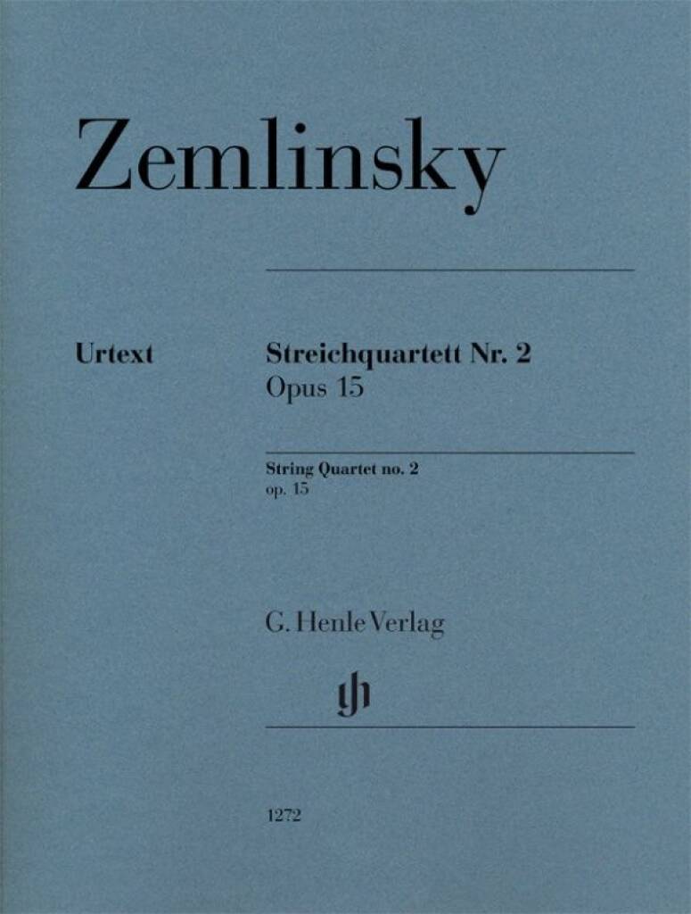 Zemlinsky: String Quartet No. 2, Op. 15