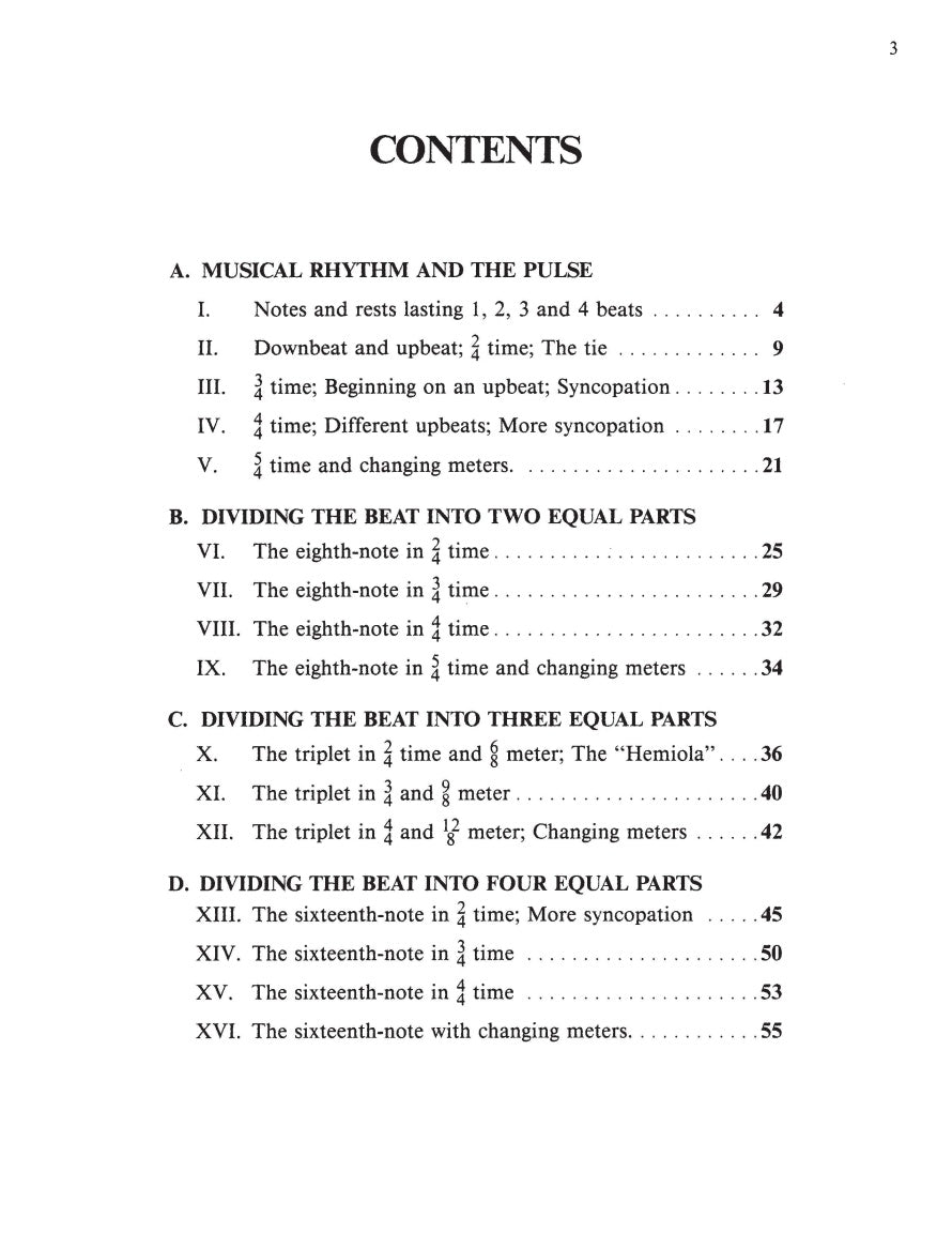 Basic Rhythmic Training