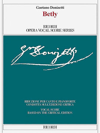 Donizetti: Betly