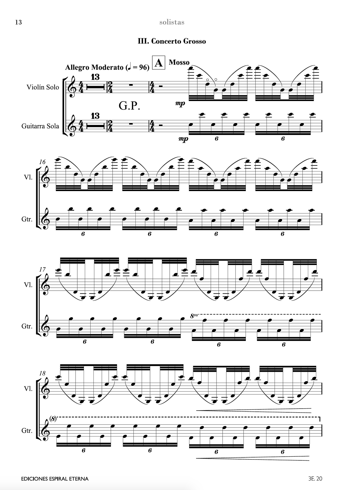 Brouwer: Double Concerto for Flute & Guitar