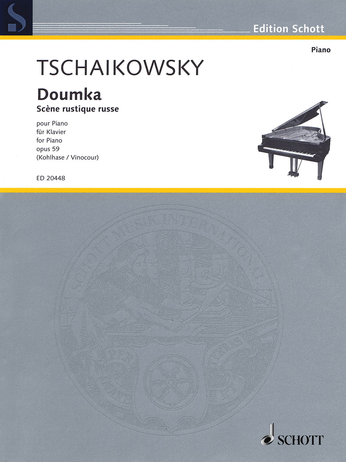 Tchaikovsky: Dumka, Op. 59
