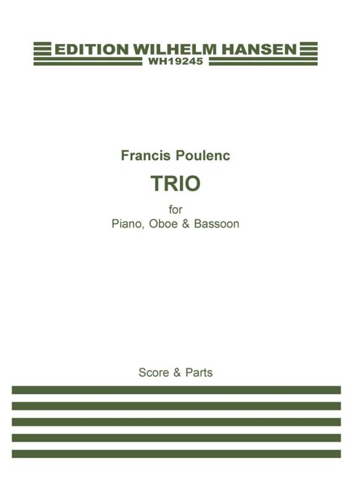Poulenc: Trio for Piano, Oboe and Bassoon