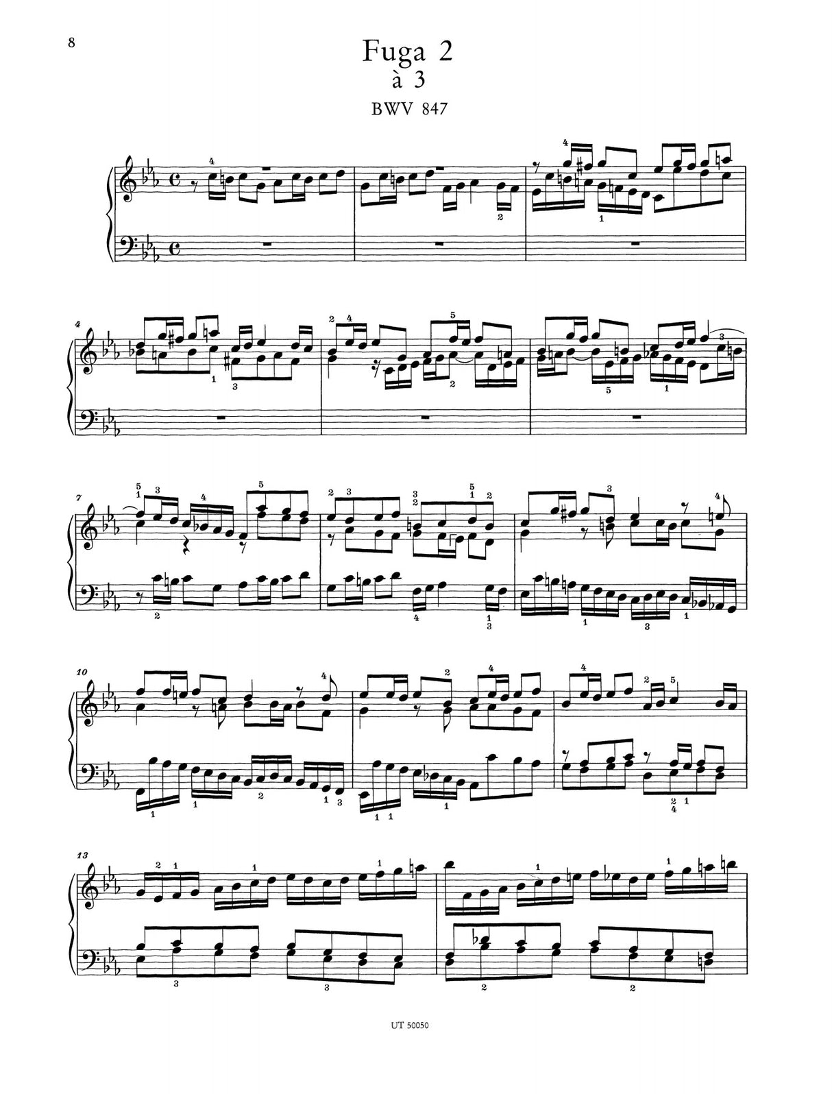 Bach: The Well-Tempered Clavier - Book 1, BWV 846-869