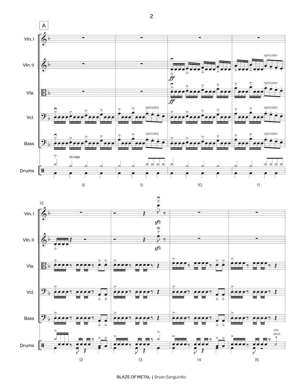 Sanguinito: Blaze of Metal